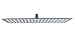 ALFI brand RAIN16S 16-Inch Solid Square Ultra Thin Rain Shower Head, Polished Stainless Steel