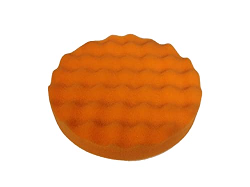 Image of VOLTZ VZ-CP1600 Electric Hand Polisher's(Polishing Pad- Leather, Wav like, flate) Polishing Pad, Buffing Pad, Sponge Pad 180 MM Attachments
