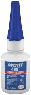 Loctite 498 Super Bonder 442-49850 1oz Instant Adhesive, Thermal Cycling Resistant, Clear Color