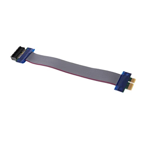 Image of Loom Tree PCI-E 1X Riser Card Extender Cable Ribbon Flexible Cables Adapter Cord| Computer Cables & Connectors | Drive Cables & Adapters