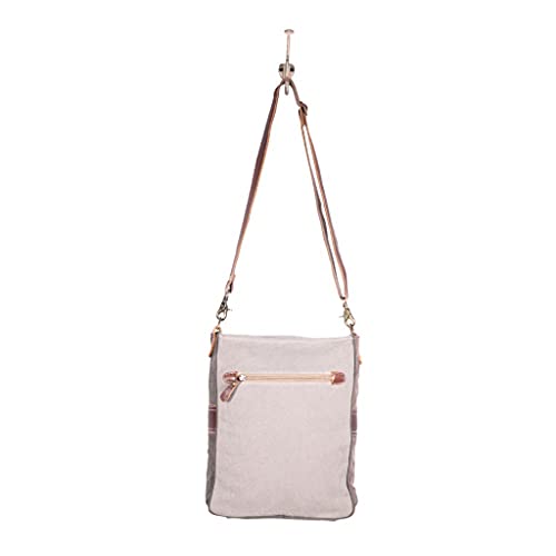 Myra Bags Eazy Breezy Canvas, leather & Rug Shoulder Bag S-18984
