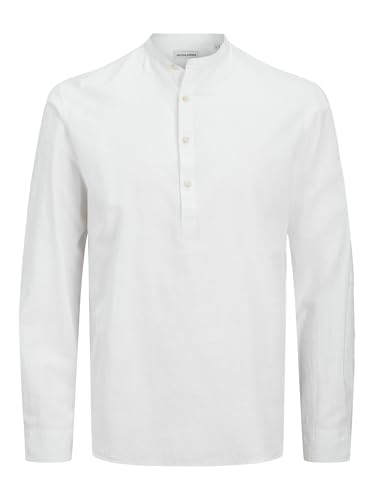 T-shirt demi placket Jack & Jones manches longues homme