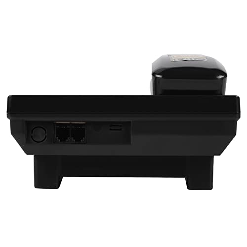 Schnurgebundenes Telefon mit Anrufbeantworter, Festnetztelefon Kaufen mit elastischem Kabel Wand Tischtelefon DTMF/FSK für Zuhause Hotel Büro