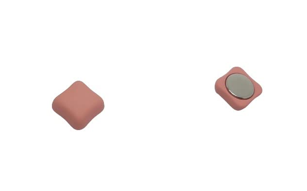 Image of set of 1 Matte Finish Magnetic Brooch | Button | Saree Pin | Hijab Pins For Women | Girls (1 pair)