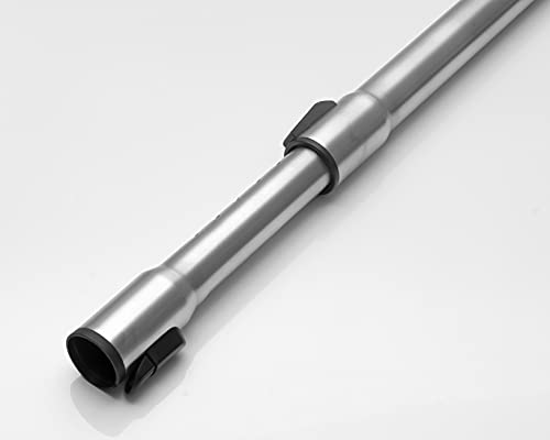 Tube télescopique de qualité supérieure compatible avec les aspirateurs de sol Miele S8, S6, S5, S4, S2, S1, C1, C2, C3, H1 Complete, Compact, Classic, Swing, S8000