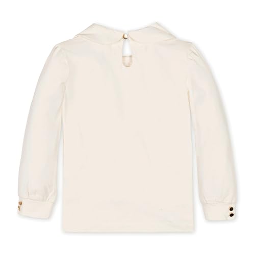 Image of Hope & Henry Girls' Peter Pan Mix Media Top