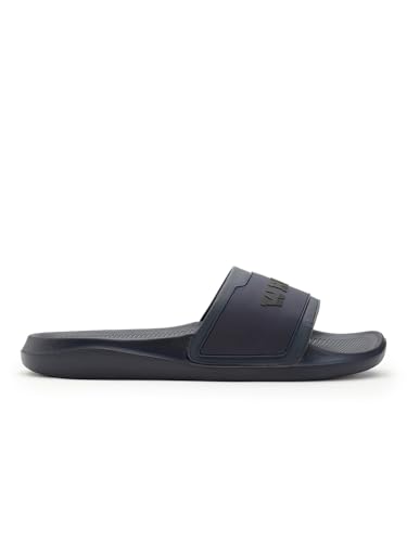 Image of WROGN Men's Anti-slip Sliders | Lightweight EVA Sole | Cushioned Comfort Footbed