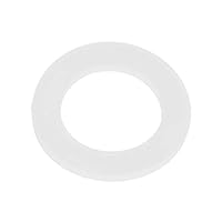 Silikondichtungen, 10 Stück Silikondichtungs-Dichtungsring, Außendurchmesser 37 Mm Innendurchmesser. 24 Mm Weiße O-Ringe, Warmwasserbereiter-Dichtung, Silikon-Flachdichtungen für