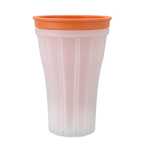 Quick Frozen Cup Slushie Maker Cup Quick Frozen 150 ml Große Kapazität Getränkeherstellung mit Abdeckung für Sommer Orange – Bild 4