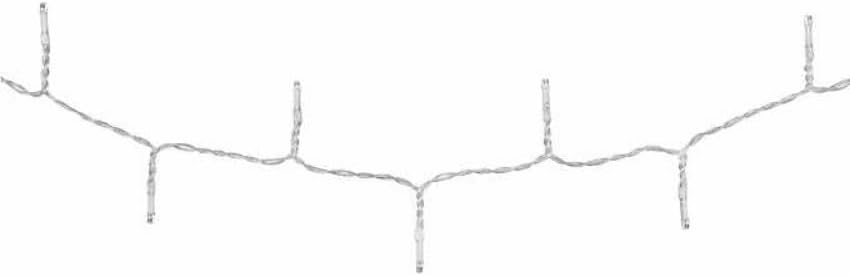 OVE Decors Waterfall Curtain String Lights 1200 LED Bulbs with Remote Control