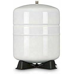 Ósmosis Inversa Inconvenientes aqua lotus Tanque de almacenamiento para sistemas de ósmosis inversa/tanque de agua 1,8 galón (5 lt) + grifo de depósito, Blanco