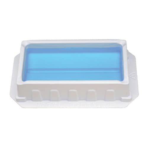 VistaLab 3054-2000 RNase/DNase Certified Reagent Reservoir, 100mL Volume, Sterile (Case of 200)