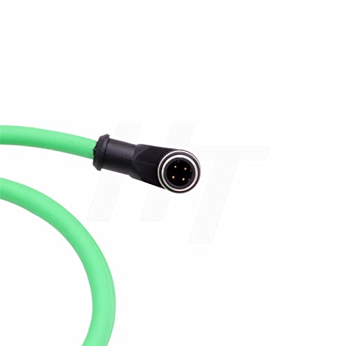 Cable Ethernet M12 a RJ45 Cat5e 3 m miniatura 6