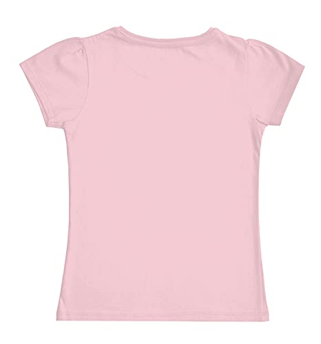 Image of X2O Girls Half sleeeves Cotton Tshirt with Cute Prints and Fun Colors(Pack of 1)