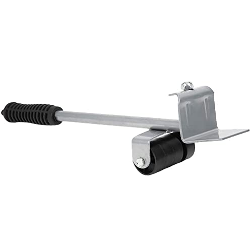 Kit de Déménagement et Levage de Meubles 4 Curseurs Roulettes à 3 Roues Plaque Mobile en Argent pour Objets Lourds Portant 400KG