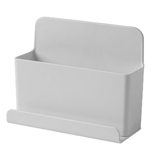 Soporte de control remoto autoadhesivo, soporte de pared para organizador de control remoto | Caja organizadora autoadhesiva,Soporte remoto para pared de cama, adhesivo fuerte para vidrio, azulejos, c