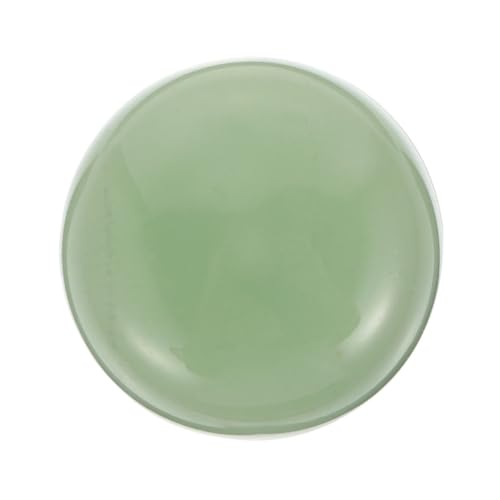 DIYEAH Caja De Cerámica Para Almohadillas De Tinta Contenedor Portátil Diseño Vintage Para Escritorio Material Cerámico