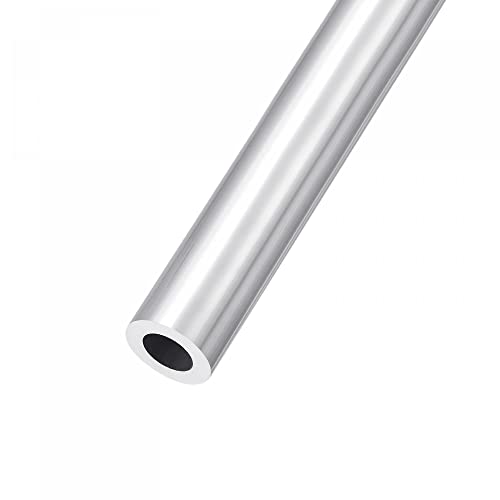 sourcing map 6063 Aluminum Tube (20mm OD x 12mm ID x 300mm L), Aluminum Round Tubing - for Home Furnishing, Machinery, DIY Handicraft