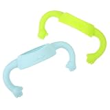 Poignées de bouteille - conception à double poignée, empêche tout-petit de laisser tomber la bouteille en buvant, poignée de bouteille pour bébé