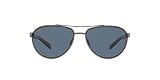 Fernandina Sunglasses, Brushed Gunmetal/Grey Polarized-580p, 57mm