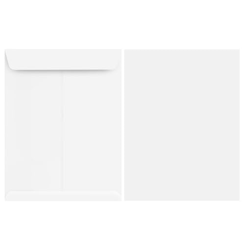 Enveloppe blanche Sparco de qualité supérieure 24lb format uni 6.5x9.5 pouces