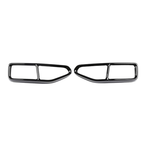 Escape Salida Doble Curva Embellecedor Extremo Tubo Escape De Acero Inoxidable Para Coche Decoración De Cuatro Salidas Para Serie 7 Para G11 Para G12 2019 2020