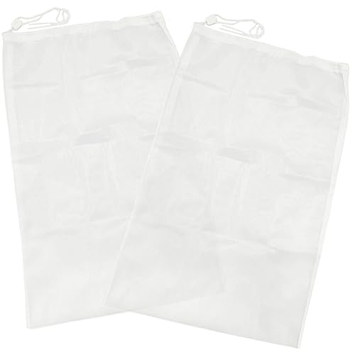 Yardwe 2 Uds Limpiador De Tina Bolsa De De Nailon SPA Skimmer Bolsa De Limpiador De Piscina Al Vacío Bolsa De Limpiador De Piscina Aspiradora De Hojas con Bolsa Bolsa De Limpiador