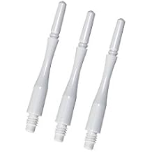 NineDartOut.us White Fit Shaft Gear - Hybrid Spinning #4 in Between Long 28.5mm