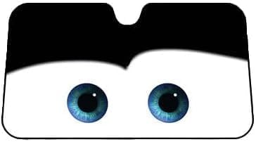 TAKEYカーズ 車 サンシェード 車用 日除け フロントサンシェード 軽自動車 遮光 断熱 防熱 夏用 簡単取り付け 人気 キャラクター かわいい 車用サンシェード フロントカバー 日よけ 遮熱 折りたたみ (ブラック)