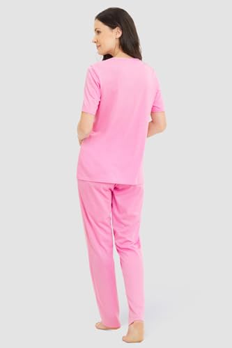 Pyjama Rösch en dentelle coton et modal l'élégance nuit