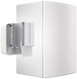 Vogel's SOUND 3200 Soporte de pared universal para altavoces, Máx. 5 kg, Inclinable -30º / + 30º, Girar hasta 70º, También adecuado para Denon Home 150, Blanco
