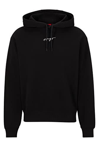 HUGO Herren Dalegre Relaxed-Fit Hoodie aus Baumwoll-Terry mit...