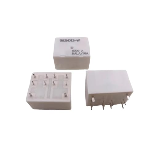 Relais 562ND12-W 12 V CC avec double contact pour intégration compacte