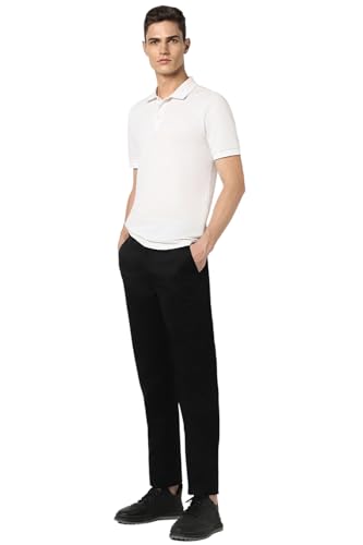 Image of Peter England Men's Slim Fit Mid Rise Pants