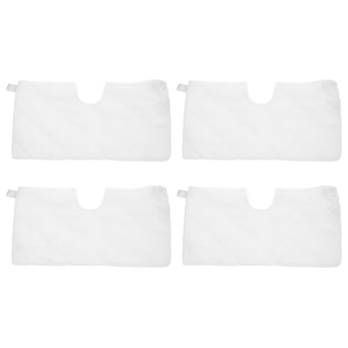 DIYEAH 4 Recambios de Almohadillas para Mopa a Vapor Reutilizables de Microfibra 32 X 18 X 05 CM Compatibles Limpiadores a Vapor para Limpieza de Suelos Cocinas y Baños