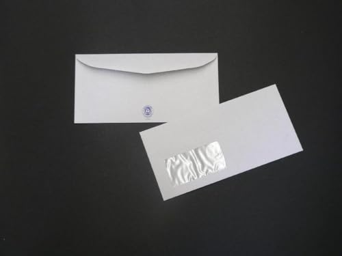 Kuvertierhüllen DIN C6/5 80g/qm gummiert Fenster VE=1000 Stück weiß