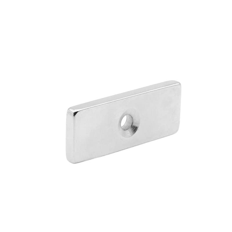 1/2/5/10PCS 50x20x5-5mm Big Strip Block Hole 5mm 50 * 20 * 5-5 Thick Quadrate Permanent NdFeB Sheet 50x20x5-5 Magnet(10PCS)