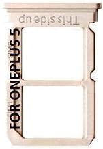 NAFS Compatible with Outer Sim Tray Slot Holder Part OnePlus 5 Gold-image-18