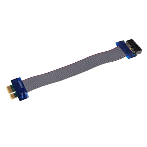 Image of Loom Tree PCI-E 1X Riser Card Extender Cable Ribbon Flexible Cables Adapter Cord| Computer Cables & Connectors | Drive Cables & Adapters