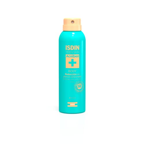 ISDIN ACNIBEN Body Spray Corporal De Secado Rápido - Reducción de Granos Corporales, 150 ml