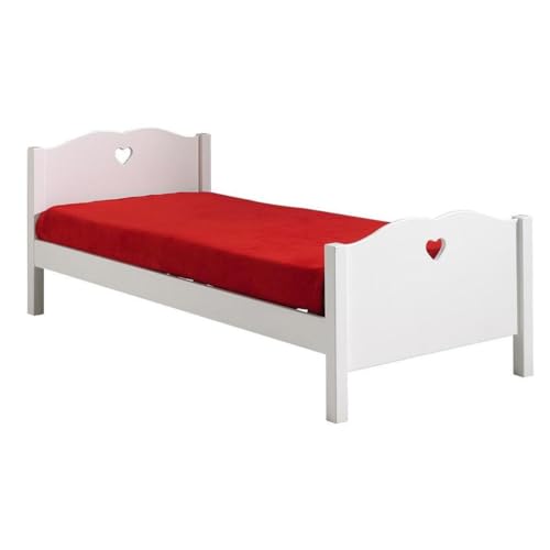 Paris Prix Lit Enfant Amori 90x200cm Blanc