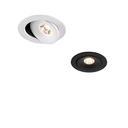 Foco giratorio 360° sin parpadeos para evitar la fatiga visual de 12W 3