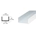 CRL Brite Anodized 1-1/6" U-Channel - 12 ft Long