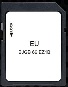 Aktualisierung der Kartographie GPS Navigation – Europa – 2025 (BJGB66EZ1B) – Kartendatenbank Q2.2023 – kompatibel mit Mazda Connect 2