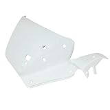 P2R (Motorisé) CARENAGE Moteur Scoot Adaptable Peugeot 50 TKR, Trekker 2007> Blanc Brillant Gauche  P2R 