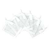 AQUANEAT Aquarium Filter Media Bags 6pcs Fish Tank Extra Fine 100 Micron Mesh Bags with Plastic Zipper for Activated Carbon (3” x 4”)