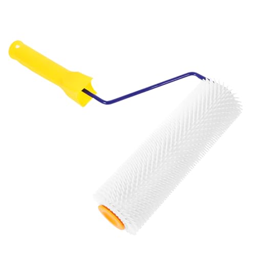 Rodillo de Púas para Regla Autonivelante y Ideal para Fácil de Usar y Limpiar Herramienta para y Bricolaje Color aleatorio