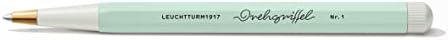 LEUCHTTURM1917 - Drehgriffel Writing Pen (Mint Green) - Gel Pen with Black Ink Included