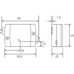 Fonte di alimentazione costante LED 6 W 700 mA 8.4...