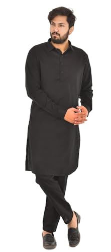 Image of Premium A1 Quality Classic 100% Soft Cotton Kurta Pajama for Men - Ethnic Style.